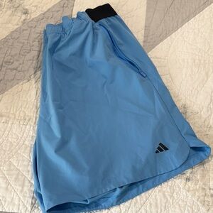 Adidas Sky Blue Training Shorts